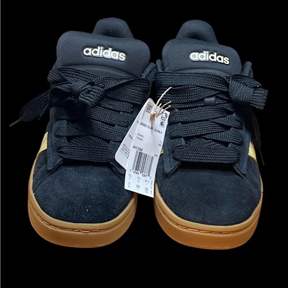 Size 9‎ - Adidas Grand Court Alpha 00S Black Mens Shoes IH1288 no box